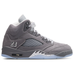 Men Shoes - Jordan Retro 5 "Wolf Grey" - Lt Graphite-White-Wolf Grey