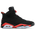 Jordan 6 Retro - Men Shoes Black-Lt Crimson