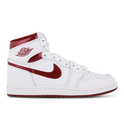 Men Shoes - Jordan 1 Retro High 85 - White-Team Red-White