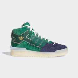 Uomo Scarpe - adidas Forum Exhibit Mid - Shadow Navy-Team Dark Green-Team Coll Burgundy 2