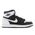 Jordan AJ1 Retro High OG - Homme Chaussures Black-White-White