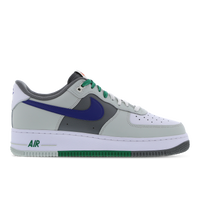 Homme Chaussures - Nike Air Force 1 Low - Lt Silver-Deep Royal Blue-Whit
