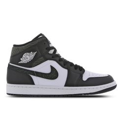 Homme Chaussures - Jordan 1 Mid - Off Noir-Black-White