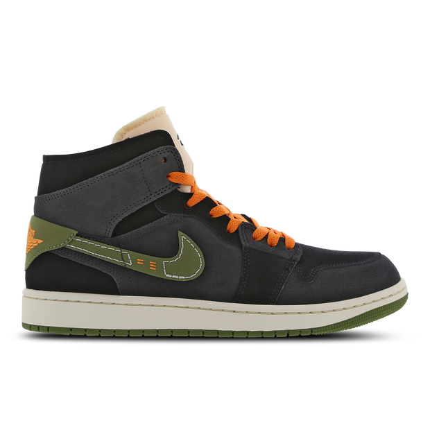 Air Jordan 1 Mid SE Craft 'Anthracite Light Olive' - FD6817-003