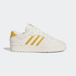 Men Shoes - adidas Rivalry Low - Cloud White-Preloved Yellow-Easy Yellow