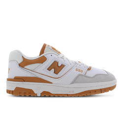 Men Shoes - New Balance 550 - White-Orange-White