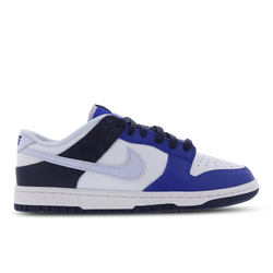 Homme Chaussures - Nike Dunk Low - White-Football Grey-Game Royal