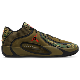 Tatum - Men - Black / Infrared 23 / Moss Green