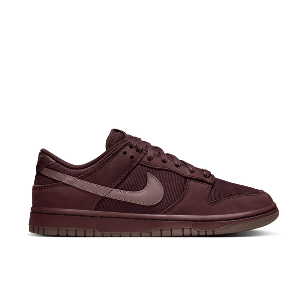 Nike Men's Dunk Low Retro Premium Burgundy Crush/Plum Eclipse - FB8895-600