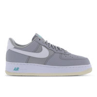Homme Chaussures - Nike Air Force 1 Low - Wolf Grey-White-Hyper Turq