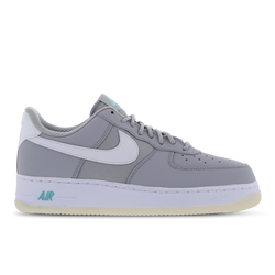 Uomo Scarpe - Nike Air Force 1 Low - Wolf Grey-White-Hyper Turq