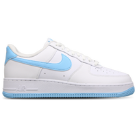 Homme Chaussures - Nike Air Force 1 Low - White-Aquarius Blue-White