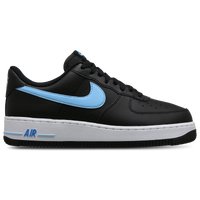 Homme Chaussures - Nike Air Force 1 Low - Black-Aquarius Blue-Photo Blue