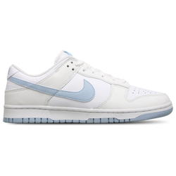 Homme Chaussures - Nike Dunk Low - White-Lt Armory Blue-Summit Wh