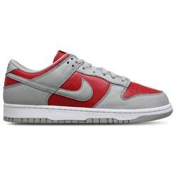 Men Shoes - Nike Dunk Low - Varsity Red-Silver-White