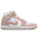 Jordan 1 Mid - Men Shoes White-Legend Pink-Sail
