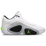 White-Electric Green-Black