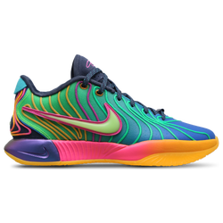 Men Shoes - Nike LeBron 21 - Photo Blue-Laser Fuchsia-Vapor Green