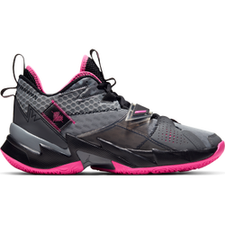 Men Shoes - Jordan Why Not Zer0.3 - Particle Grey-Pink Blast-Iron Grey