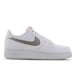 Men Shoes - Nike Air Force 1 '07 X 3M - White-Silver-Red