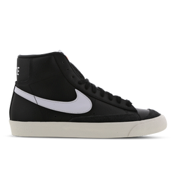 Men Shoes - Nike Blazer Mid - Black-White-Sail