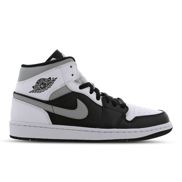 Jordan 1 Mid White Shadow - 554724-073