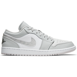 Men Shoes - Jordan 1 Low - Grey-White-Grey