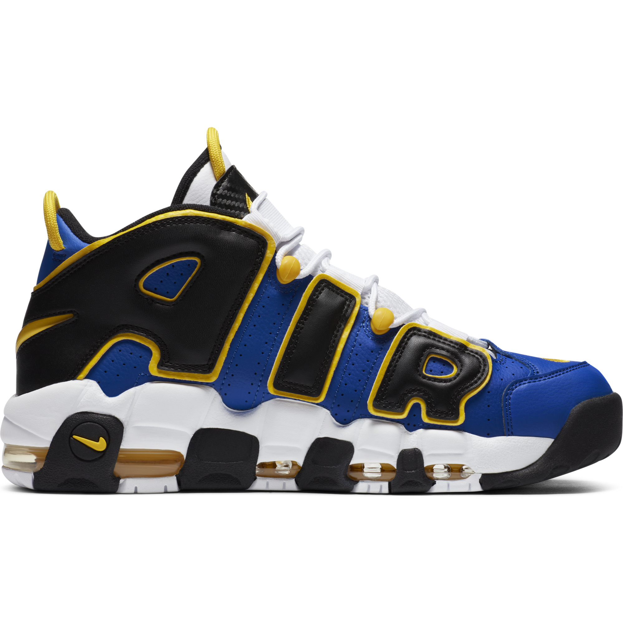 nike air more uptempo mens yellow