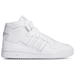 Hombre Zapatillas - adidas Forum Mid - Cloud White-Crystal White-Cloud White