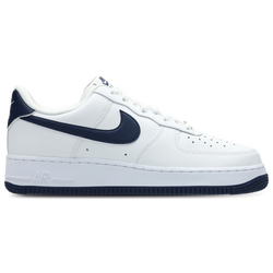 Men Shoes - Nike Air Force 1 Low - White-Midnight Navy-White