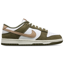 Men Shoes - Nike Dunk Low - Med Olive-Hemp-Summit White