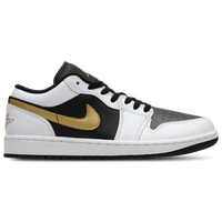 White-Metallic Gold-Black