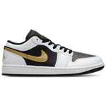 White-Metallic Gold-Black