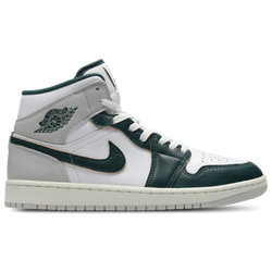 Uomo Scarpe - Jordan 1 Mid - White-Oxidized Green-Sail