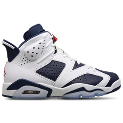 Uomo Scarpe - Jordan Retro 6 - White-Varsity Red