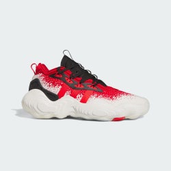 Herren Schuhe - adidas Trae Young 3 Low - Off White-Vivid Red-Core Black