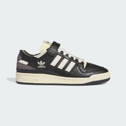 Hombre Zapatillas - adidas Forum 84 Low - Core Black-Cream White-Easy Yellow