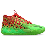 Fluro Green Pes-Red