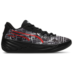 Men Shoes - Puma All-pro Nitro - Black-White-For All Time Red