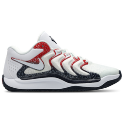 Men Shoes - Nike Kd 17 - White-Obsidian-University Red