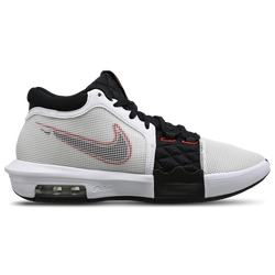 Uomo Scarpe - Nike Lebron Witness Viii - White-Black-Univ Red