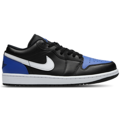 Men Shoes - Jordan 1 Low - Black-White-Game Royal