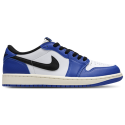 Men Shoes - Jordan 1 Retro Low OG - White-Black-Game Royal