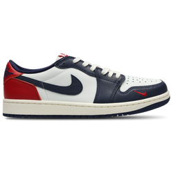 Hombre Zapatillas - Jordan 1 Retro Low OG - White-Gym Red-Midnight Navy