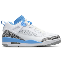 Men Shoes - Jordan Spizike Low - White-Univ Blue-Wolf Grey