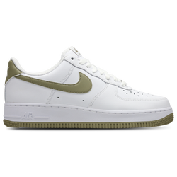 Men Shoes - Nike Air Force 1 Low - White-Neutral Olive