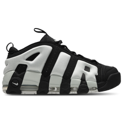 Men Shoes - Nike Air More Uptempo Low - Black-Photon Dust-Mtlc Silver