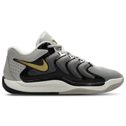 Men Shoes - Nike KD17 - Lt Iron Ore-Mtlc Gold-Black