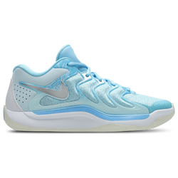 Men Shoes - Nike Kd 17 - Aquarius Blue-Mtlc Silver-Glac