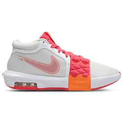 Men Shoes - Nike Lebron Witness Viii - White-Aster Pink-Bright Mandar